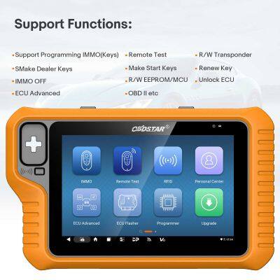 OBDSTAR X300 Classic G3 Программатор ключей с встроенной поддержкой CAN FD и DoIP для автомобилей/ грузовиков/ электромобилей/ мотоциклов/ водных мотоциклов. Получите бесплатные имитаторы ключей и адаптеры для двигателя