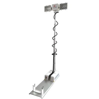 12M Solar Trailer Mounted Light Tower for Mining & Industrial Lighting