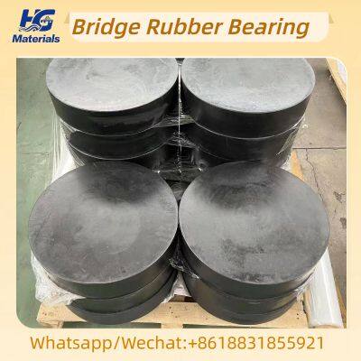 Elastomeric Bridge Bearing Plate Type Laminated Rubber Bridge Bearing Pad for Construction Bridge Excellent Shock Absorption