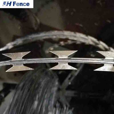 Customized Anti Rust Razor Barbed Wire Welded Razor Barbed Wire Mesh Razor Barbed Wire Mesh Fence photo-5
