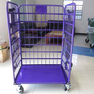 Heavy-Duty 400kg Platform Trolley for Warehouse Handling and Transport