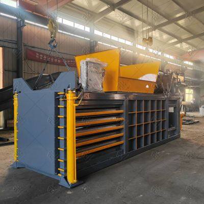 120 Tons Horizontal Baler Machine for Waste Paper Hydraulic Baling Press Machine photo-2