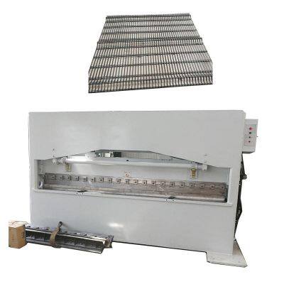 Máquina de formação de malha de arame soldado e máquina automática de dobrar malha de barras de aço para colunas de cimento