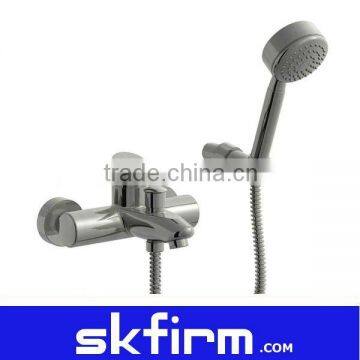 wall mounted single lever bath shower faucet