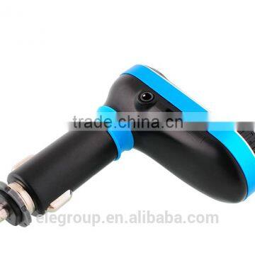2016 Hot Sales Car Kit MP3 Player FM Transmitter SD LCD Dual USB Charger photo-3