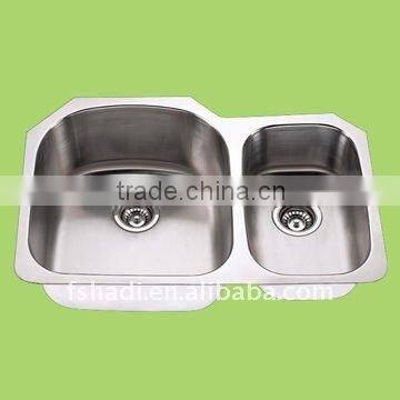 double bowl undermount sinks Stainless steel kitchen sink HD810450