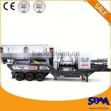 Newest mineral processing mini portable rock crusher