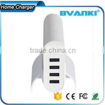 2016 New Premium Mobile Phone Wall Charger 20W 4A 5-port Light Speed Desktop Usb Charger for Camera/cell Phone/tablet Supplier's Choice photo-6