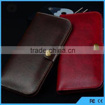 wallet leather case for smartphone made with high quality pu