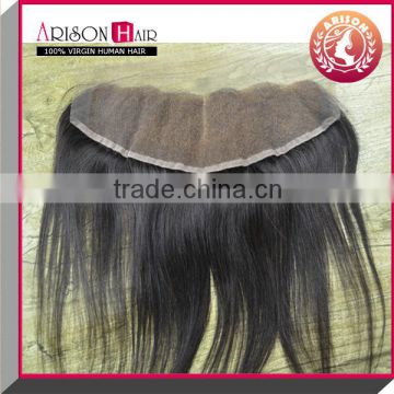 2014 Qingdao whosale factory price top quality brazilian lace frontal closure 13x4