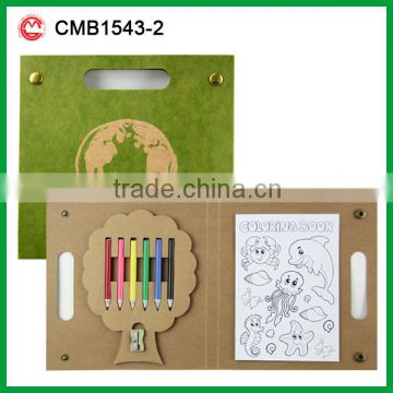 Eco custom portable creative wholesale kids novelty gifts drawing pencils set                        
                                                Quality Choice