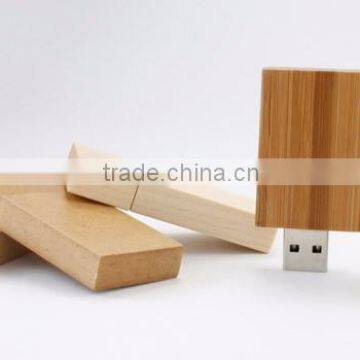 Laser Logo Eco Friendly Wood Bamboo USB FlashDrive