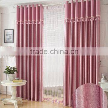 New Style Embossed Blackout Curtains for Living Room Fabric Window Curtain photo-2