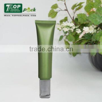 Popular 100ml 120ml Plastic Lotion Tube With Airless Pump