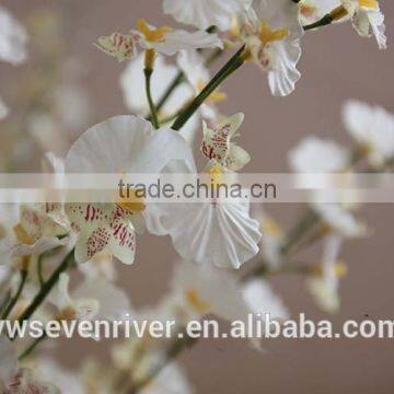 Blasting Models Available!High-grade Yellow Dancing Orchid Gao Zhi Silk Flowers Wholesale Simulation Flower Household Ground Ado photo-5
