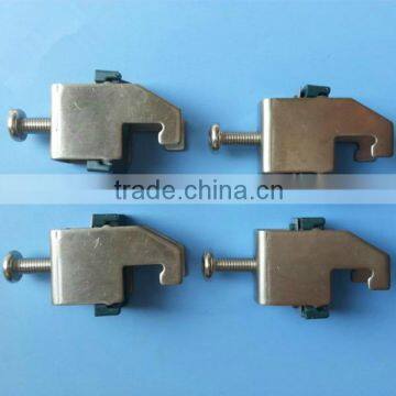 metal cable clamp with rubber