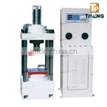 3000KN CE certificate computer-controlled concrete compression strength testing machine