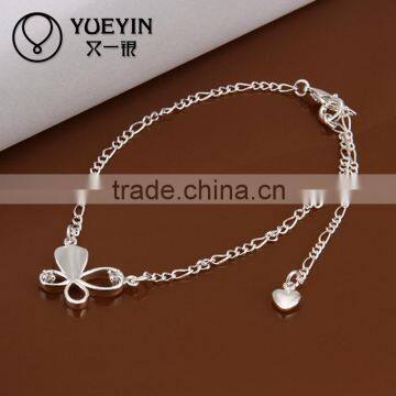 2014 Butterfly shape silver charm fashion body chain jewelry wholesale