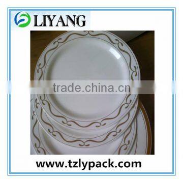 Shanjing Save foil cost hot stamping machine for plastic dinner plate