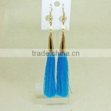 E3168 Fashion silk cord tassel earring