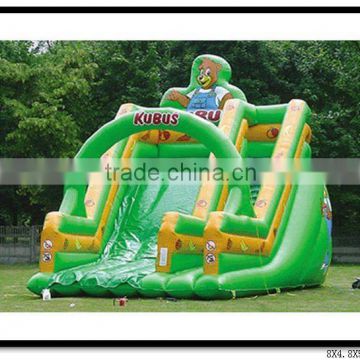 Inflatable slide