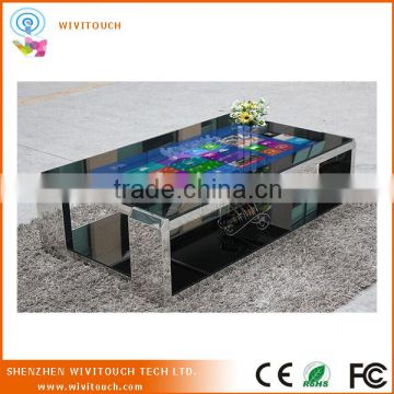 coffee table touch screen table interactive entertainment table