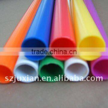 HOT!!! colours plastic ABS, PVC tube, PVC pipe,