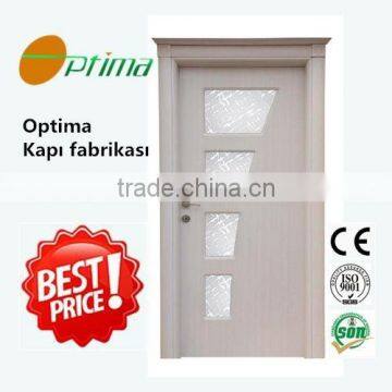 Jiangshan Optima cheapest wholesale turkey mdf wooden pvc glass door                        
                                                                                Supplier's Choice