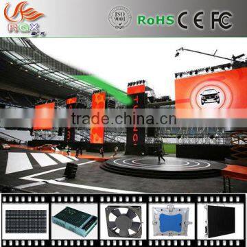 RGX P5 stage rental led curtain advertising screen, hanging indoor rental led display screen