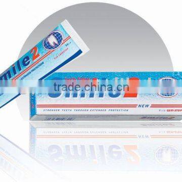 Smile 2 whitening toothpaste