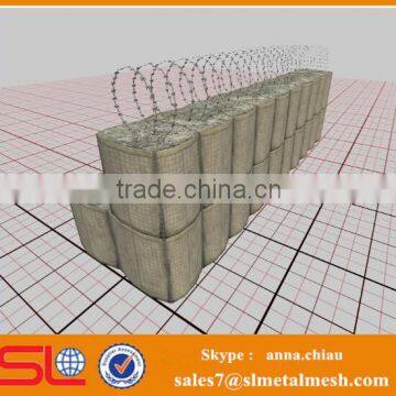 China Millitary Supplies Hesco Bastion Wall Military Hesco Bastion Price