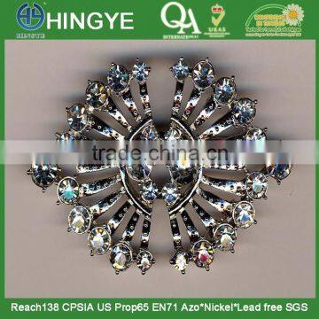 New Design Bling Rhinestone Brooches for Ladies sweater - BR1412004