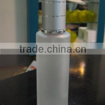 Frosted Cosmetics bottles with pump and cap(JX-CB028)