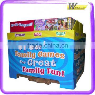 Cookies and Biscuit Packaging in Tin Box Cardboard Dump Bin Rack