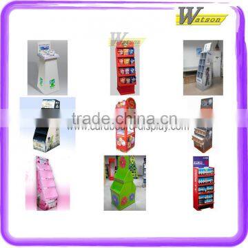 shop and supermarket promotional cardboard display shelf