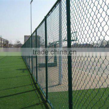 playground galvanised and pvc coated chain link fence