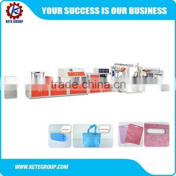 High Quality Carry Shopping Non woven bag making machine price