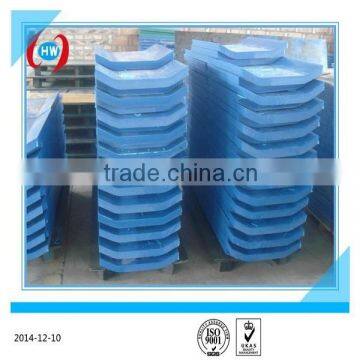 Perforated plastic plate/marine rubber fender board/rubber corner protection