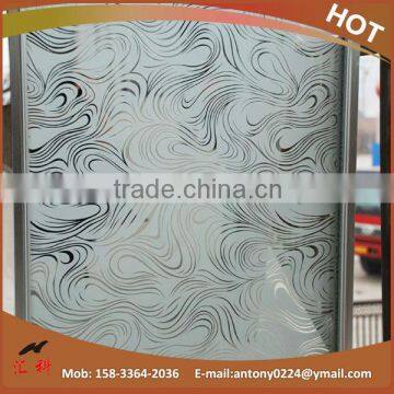 acid etched glass/pattern glass/ titanium mirror