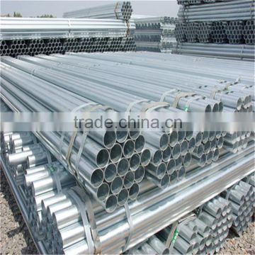 Pre-galvanized round steel pipes and tubes