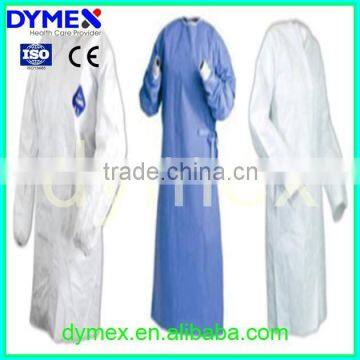 Nonwoven Fabric High Quality Disposable Keen Length Lab Coats photo-2