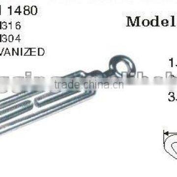 European Stainless Steel AISI 316 Manufacture Heavy Duty Construction Turnbuckle Fastenter DIN1480 photo-3