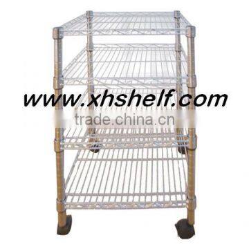 Good quality hanging wire shelf warehouse shelving