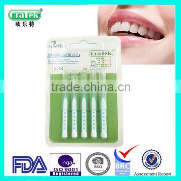 Soft Rubber Handle Orthodontic Interdental Brush