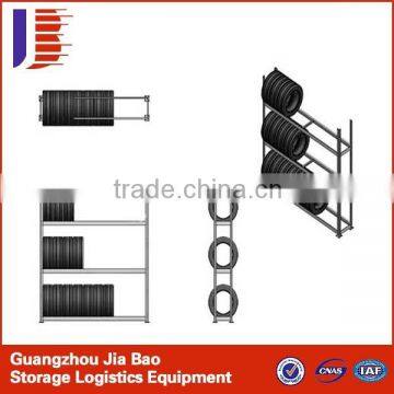 Sales promotion tire display rack