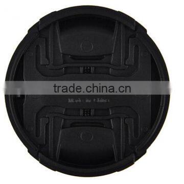 Kiwifotos Custom Lens Cap 49mm ABS Snap-on Lens Cap 49mm For Canon With Lens Cap Keeper Hole photo-3