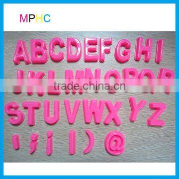 Teaching Tool Educational DIY toy English Letters Series Plastic Sand Play Moulds