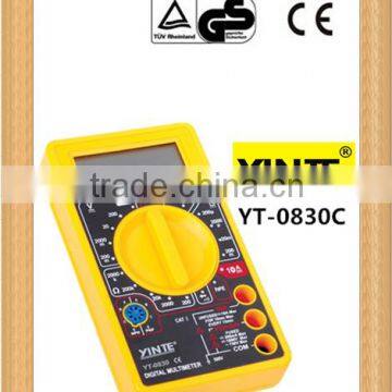 98G battery under voltage remind digital multimeter with Test probe