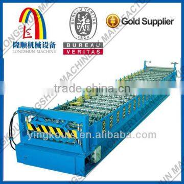 Roofing sheet machine