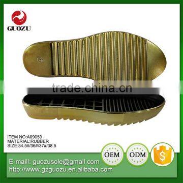 fashion women golden could sport rubber outsole